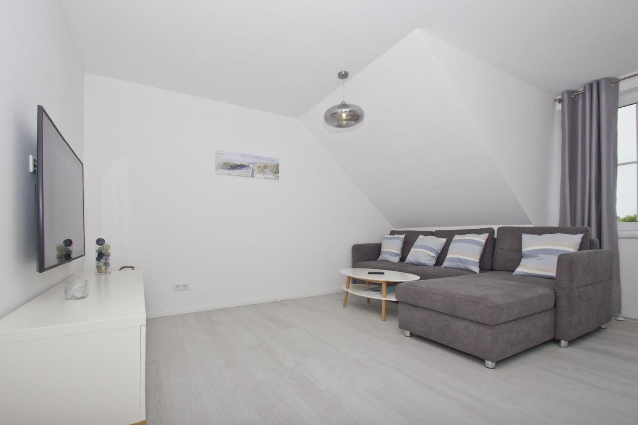 Appartementhaus Inselwind FeWo 13 MEERstrand Meerblick, Gartennutzung Groß Zicker Exterior foto