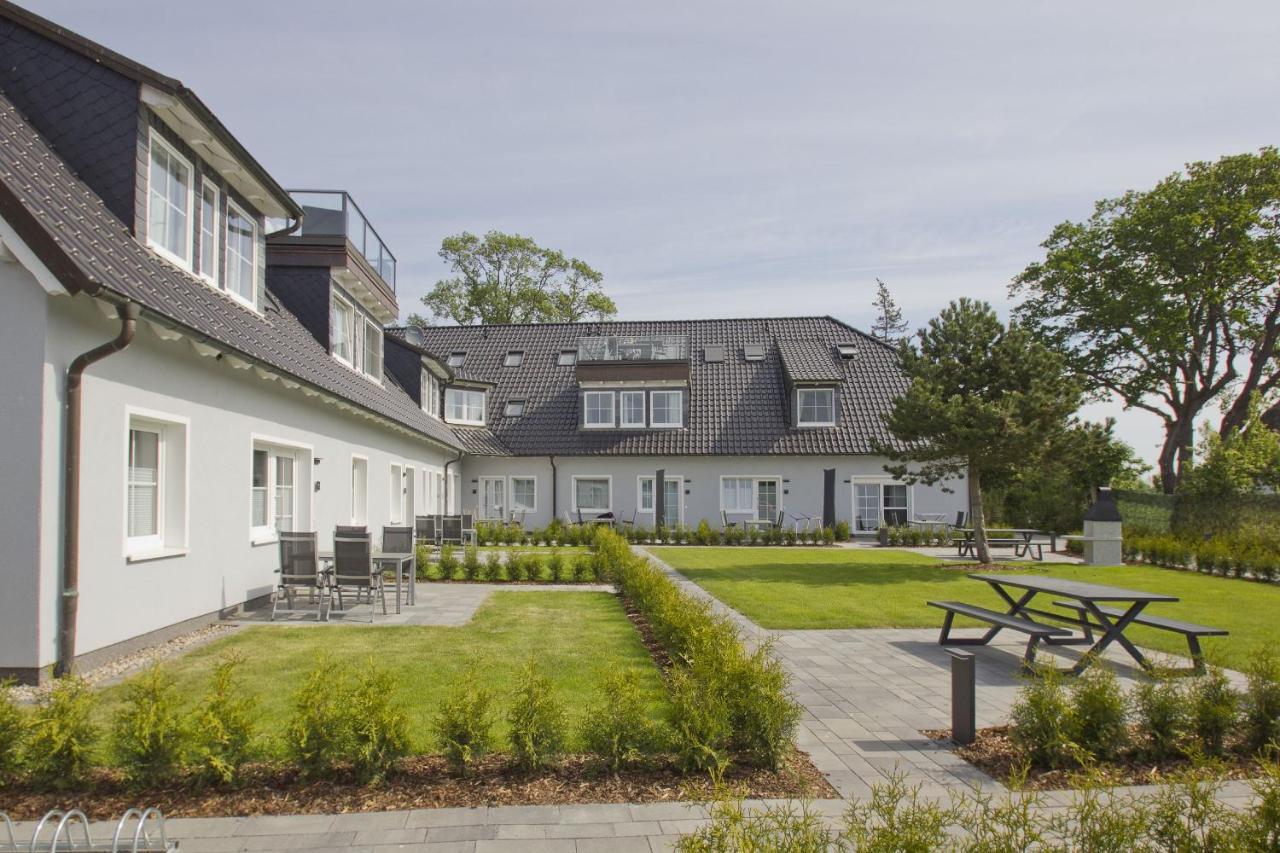 Appartementhaus Inselwind FeWo 13 MEERstrand Meerblick, Gartennutzung Groß Zicker Exterior foto